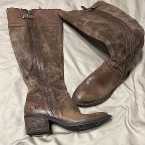 Born boots worn twice size 8.5